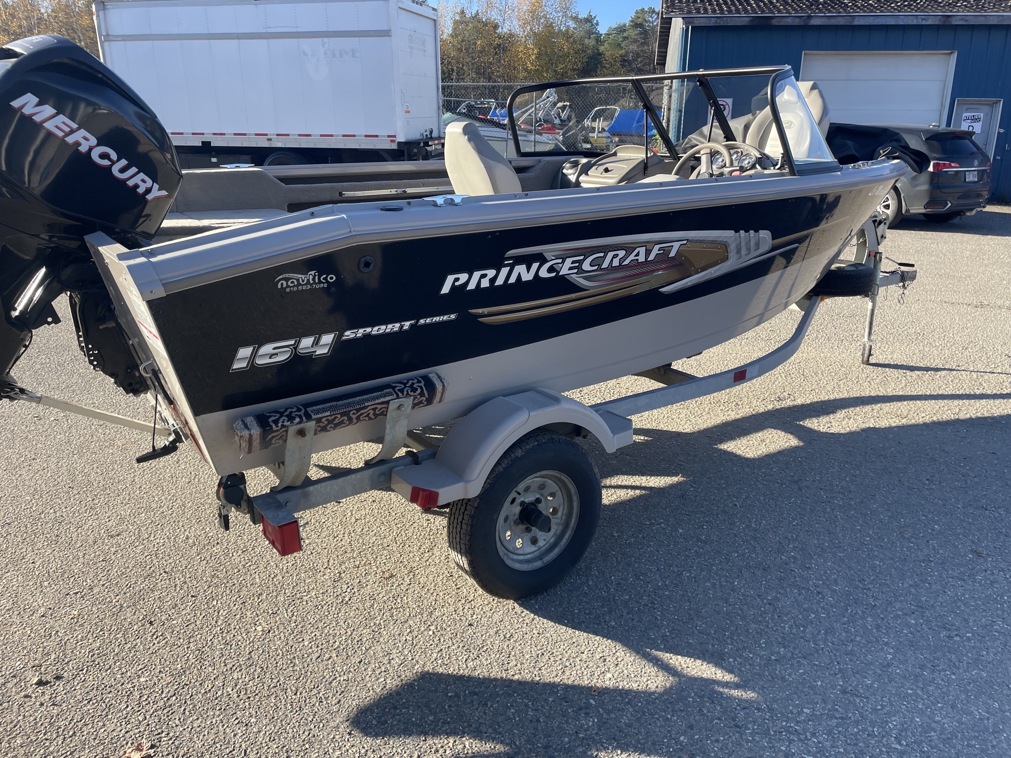 Princecraft 164 2010 avec Mercury 60 HP 